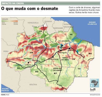Reservas ajudam a impedir a savanização da Amazônia