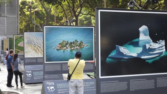 RJ: Exposição fotográfica na Cinelândia mostra a Terra vista de cima 2