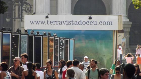 RJ: Exposição fotográfica na Cinelândia mostra a Terra vista de cima 1