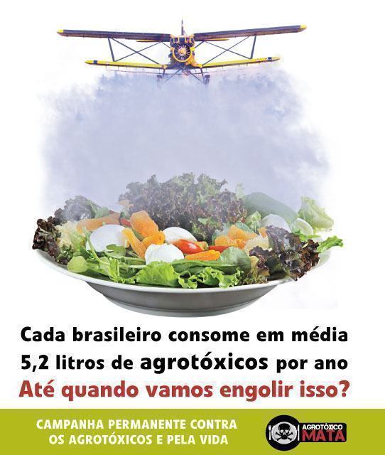 campanha permanente contra os agrotóxicos e pela vida