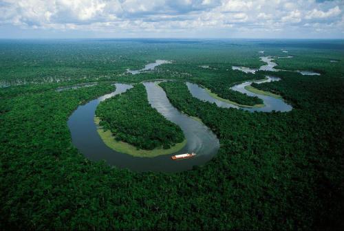 rio na Amazônia
