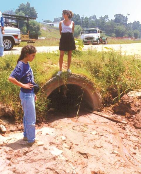 Assoreamento de bueiro