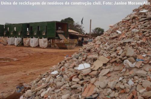 reciclagem de resíduos de construção civil