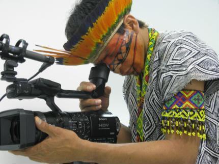 Documentário sobre índios isolados do Acre em fase de produção. Foto: Acervo Instituto Catitu