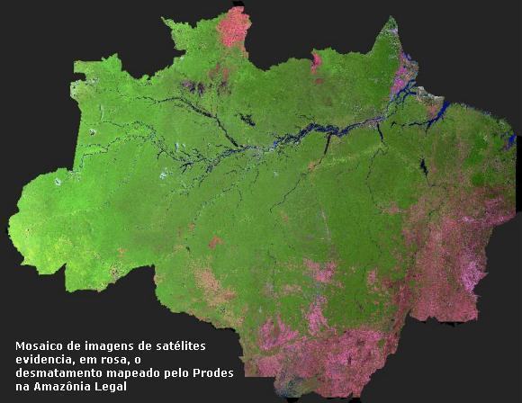 desmatamento na Amazônia