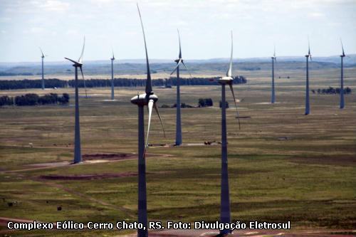 Parque Eólico de Cerro Chato. Foto: Divulgação