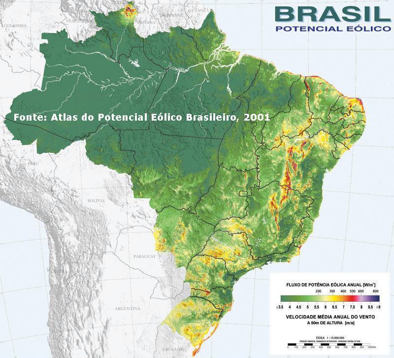 Atlas do Potencial Eólico Brasileiro