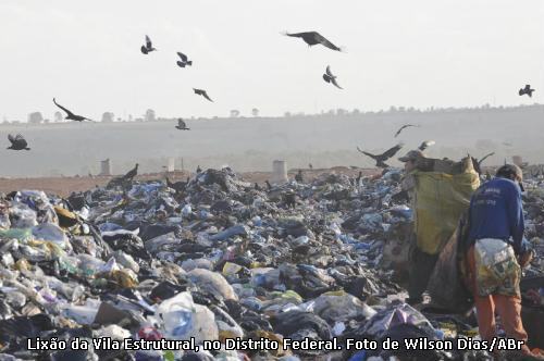 Lixão, em foto de arquivo