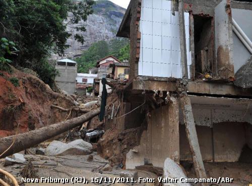 Nova Friburgo, deslizamento de encosta