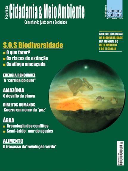 Capa da edição n° 27 Cidadania & Meio Ambiente