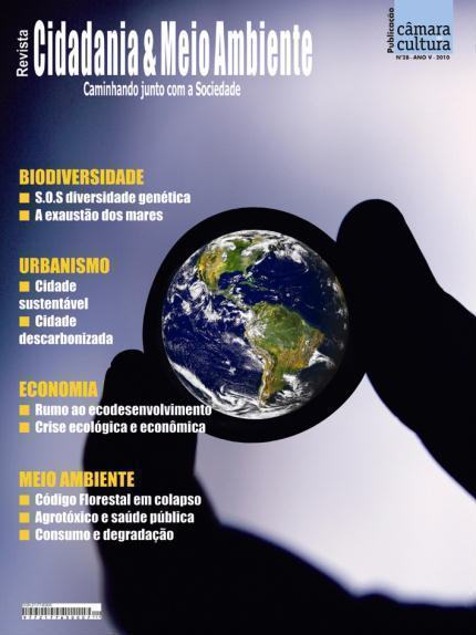 Capa da edição n° 28 Cidadania & Meio Ambiente