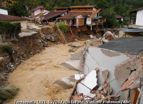 desastre em Teresópolis