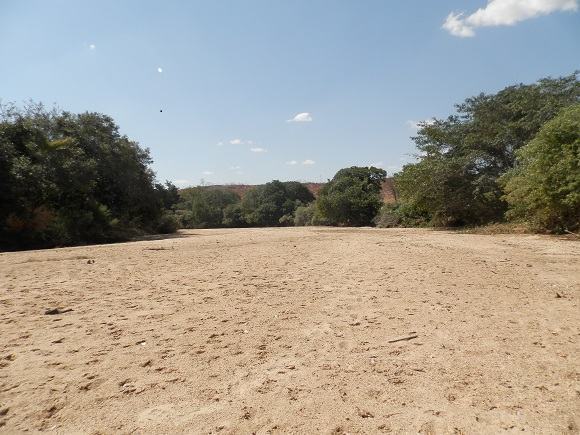 O rio Gorutuba, como tantos outros, também secou!