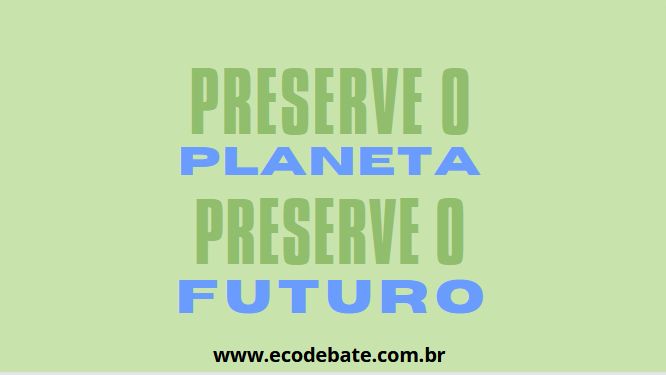 preserve o planeta preserve o futuro