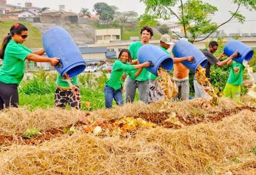 Compostagem, compostagem, compostagem doméstica, minhocário, composteira