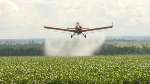 agrotóxico, pulverização aérea