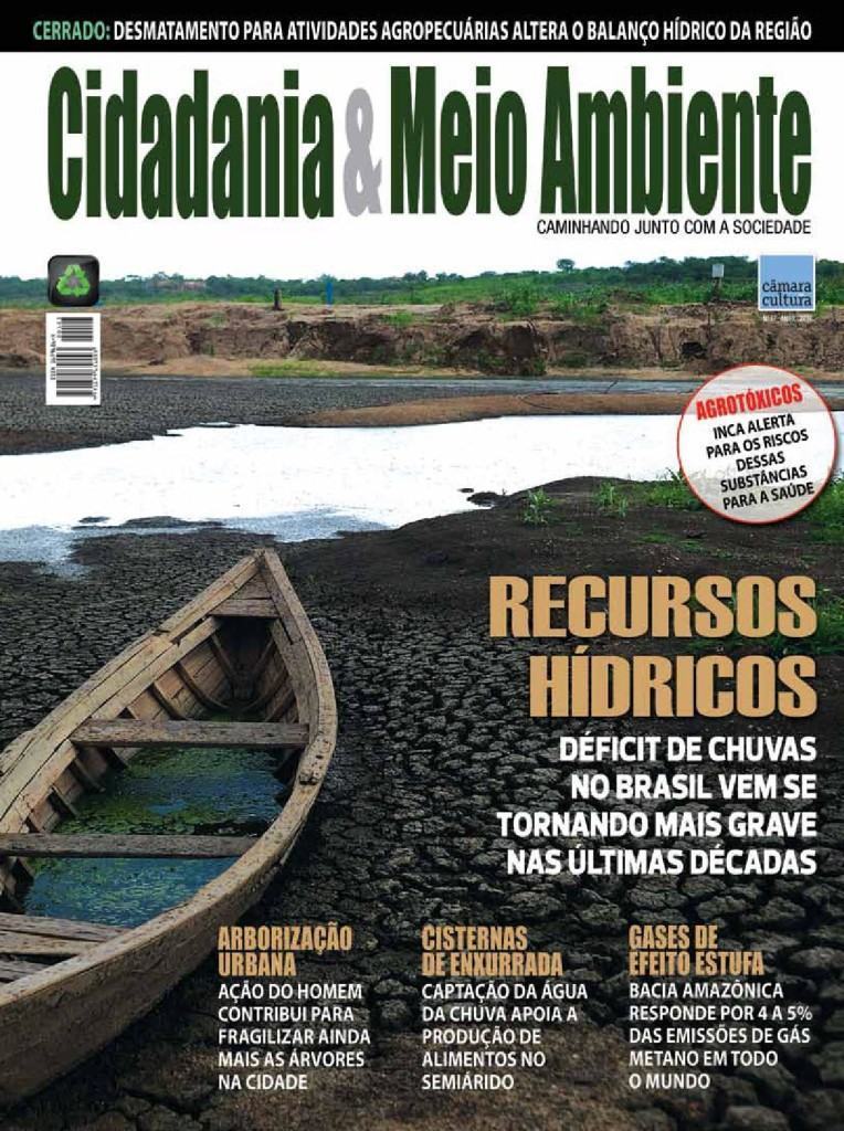 Capa da edição n° 57 da revista Cidadania & Meio Ambiente