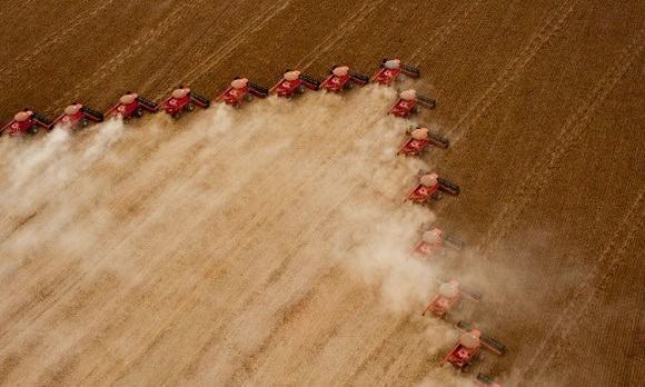 agricultura comercial mecanizada