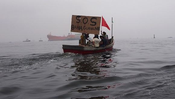 A Baía de Guanabara grita SOS