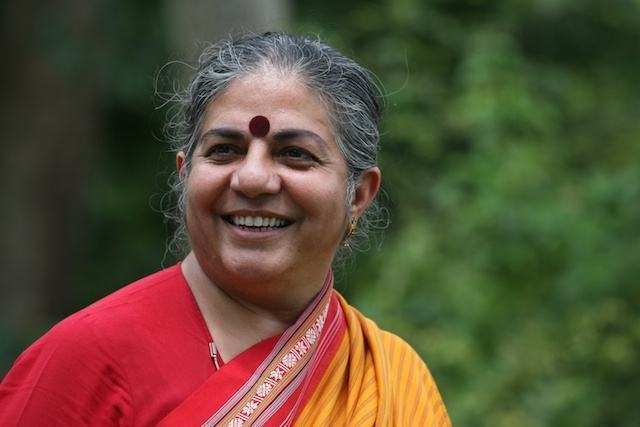 Vandana Shiva, física, filósofa, ativista ecofeminista