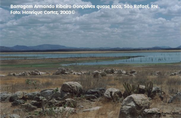 barragem Armando Ribeiro Gonçalves, RN