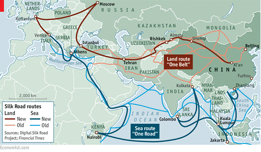 silk road routes