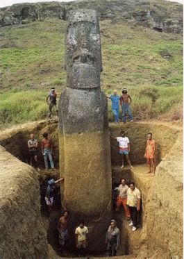 estátua da ilha da Páscoa