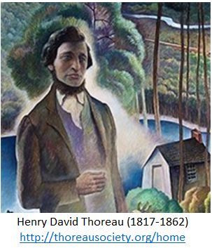 Henry David Thoreau (12/07/1817-06/05/1862)