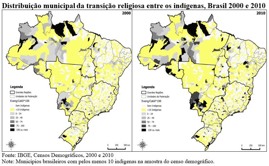 A transição religiosa entre os povos indígenas no Brasil