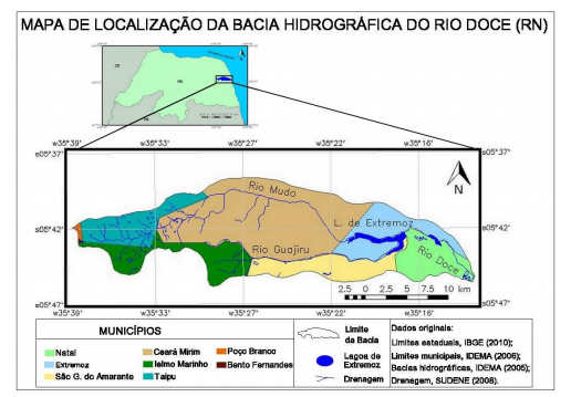 bacia hidrográfica do rio doce, RN