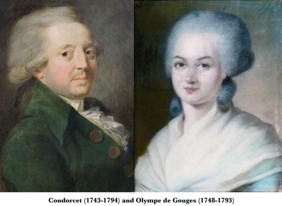 Condorcet e Olympe de Gouges