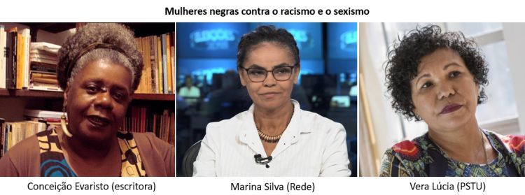 mulheres negras contra o racismo e o sexismo