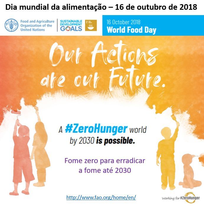 dia mundial da alimentação