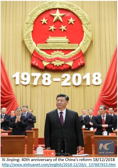  comemorações dos 40 anos das reformas que transformaram a China