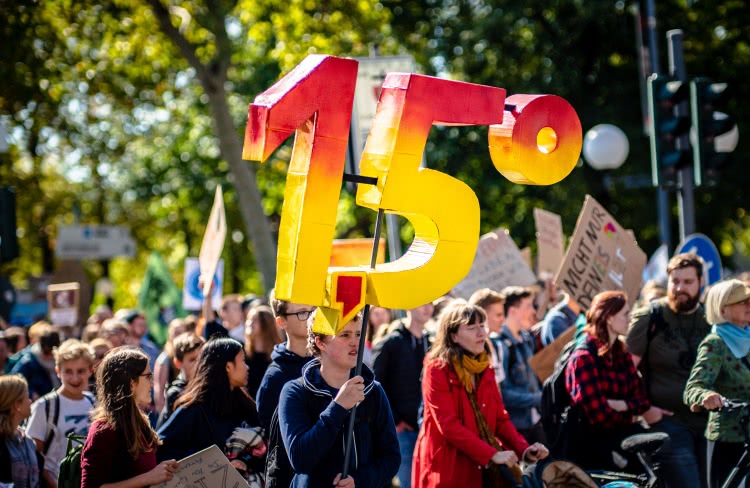 manifestação pelo clima