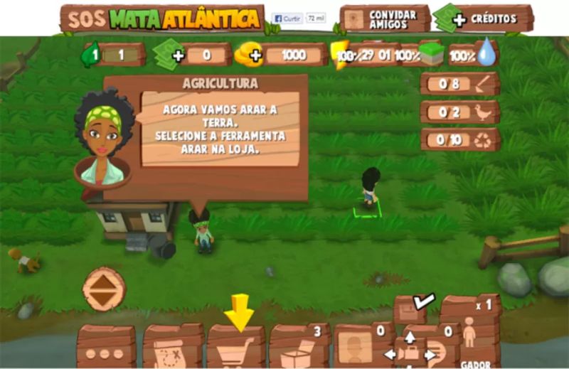 Jogos digitais com foco em sustentabilidade promovem experiências