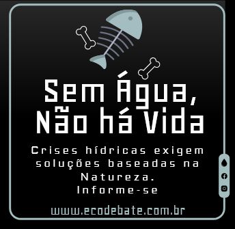 sem água não há vida