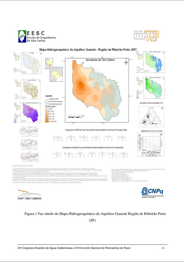 231101 mapa hidrogeoquímico do aquífero guarani