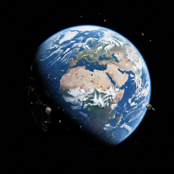 lixo espacial a ameaça invisível que orbita a terra