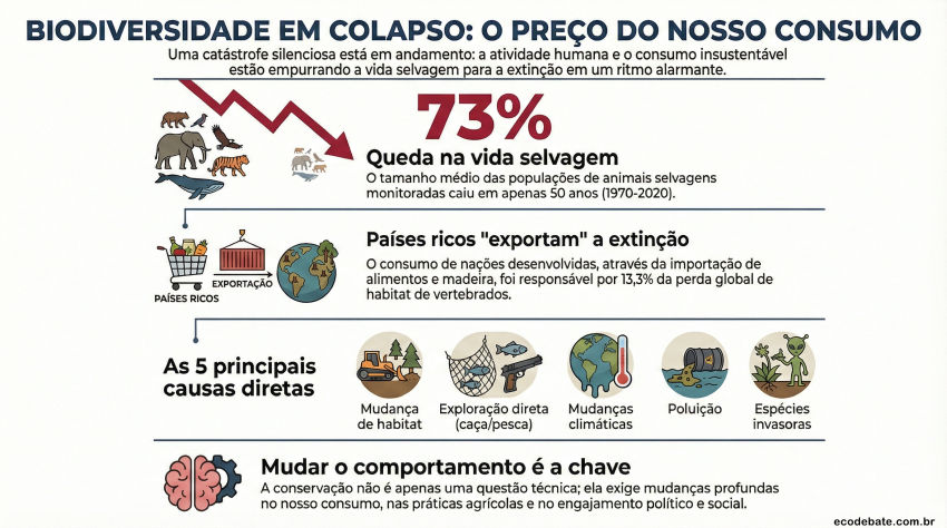 biodiversidade em colapso
